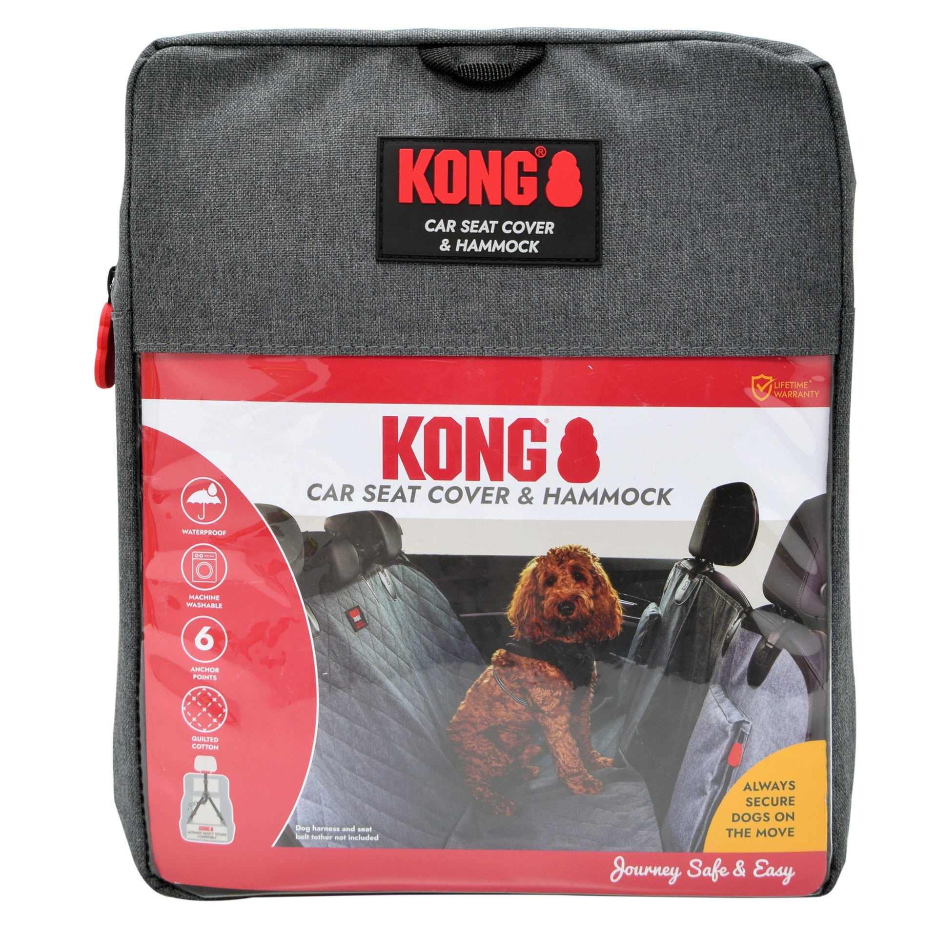 KONG 2-In-1 Bench Seat Cover & Hammock