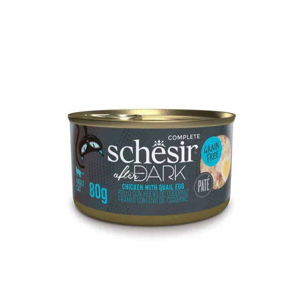 Schesir After Dark Pate Variety Pack Adult Cat Mixed 12 x 80g