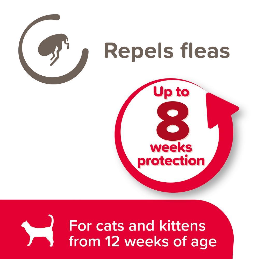 Beaphar Cat Collar Repels Fleas Glitter