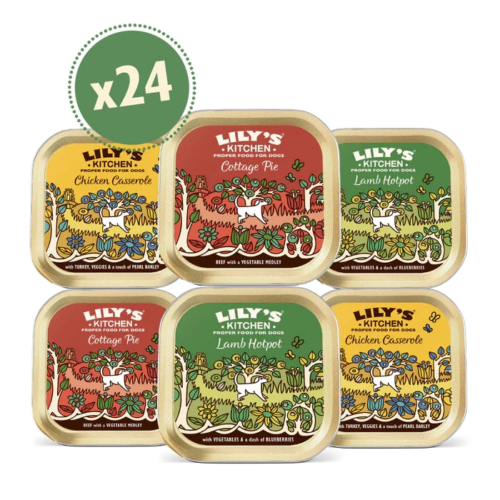 Lilys Kitchen Classic Dinners Trays Multipack 24 x 150g