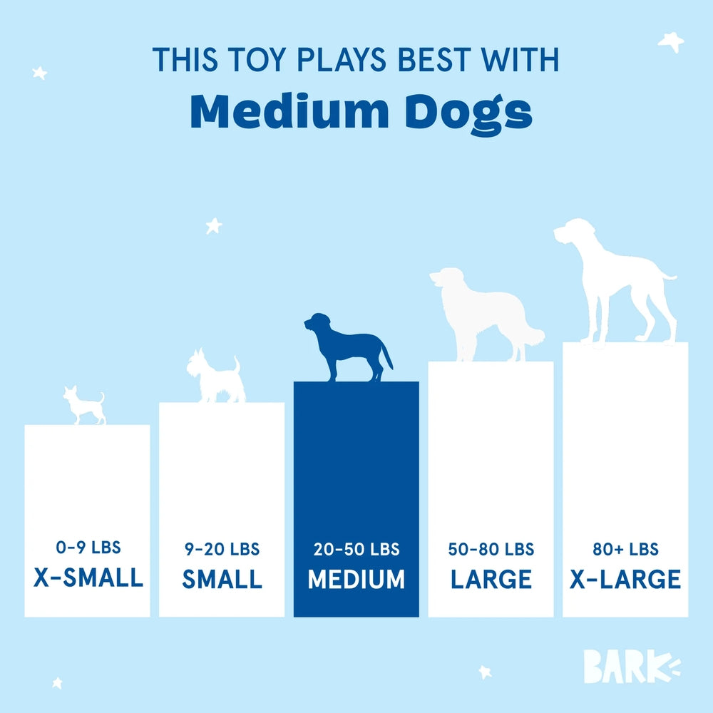 BARK Corn On The Slob Plush Rope Dog Toy