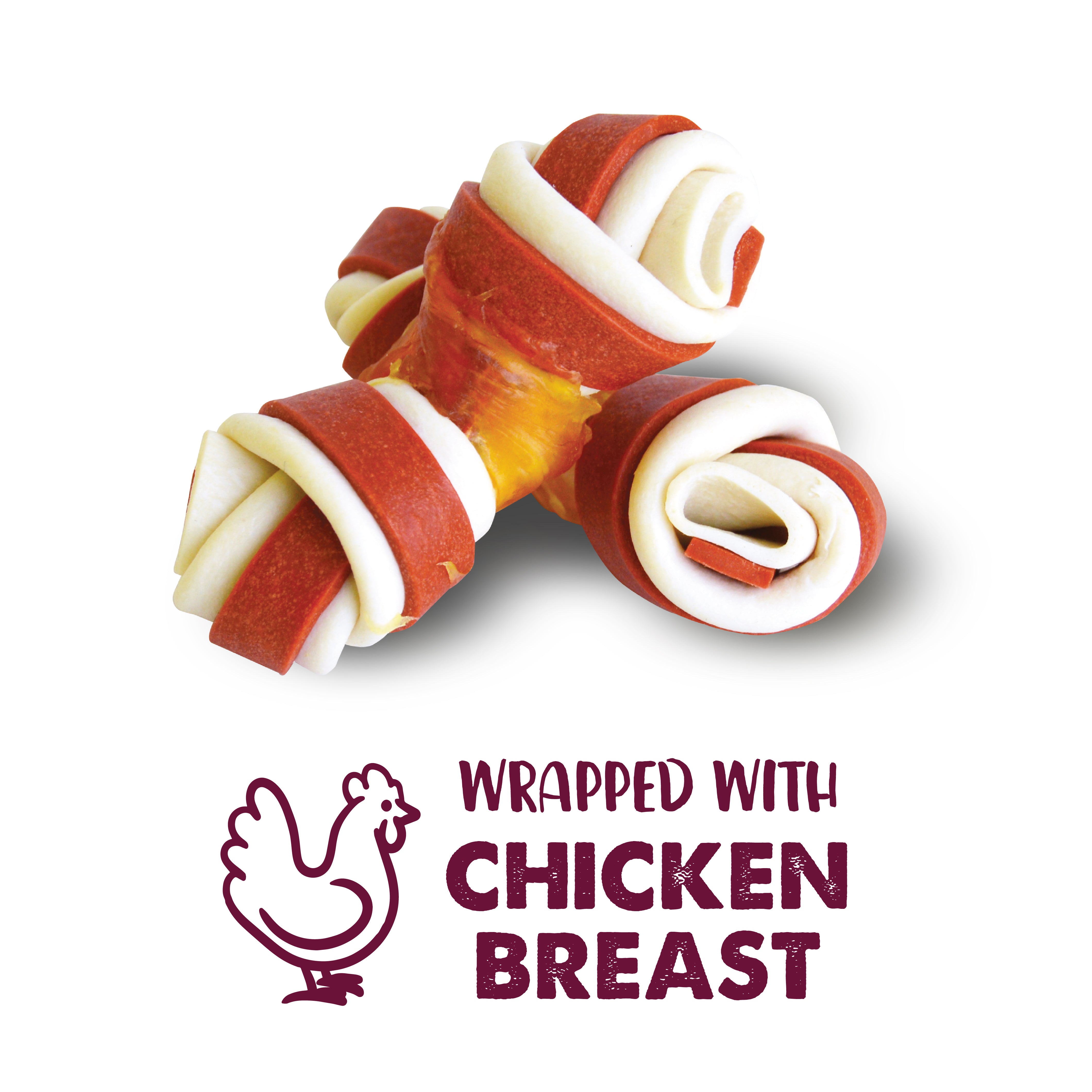 Zeus Better Bones Duck Bones Wrapped with Chicken 24pk