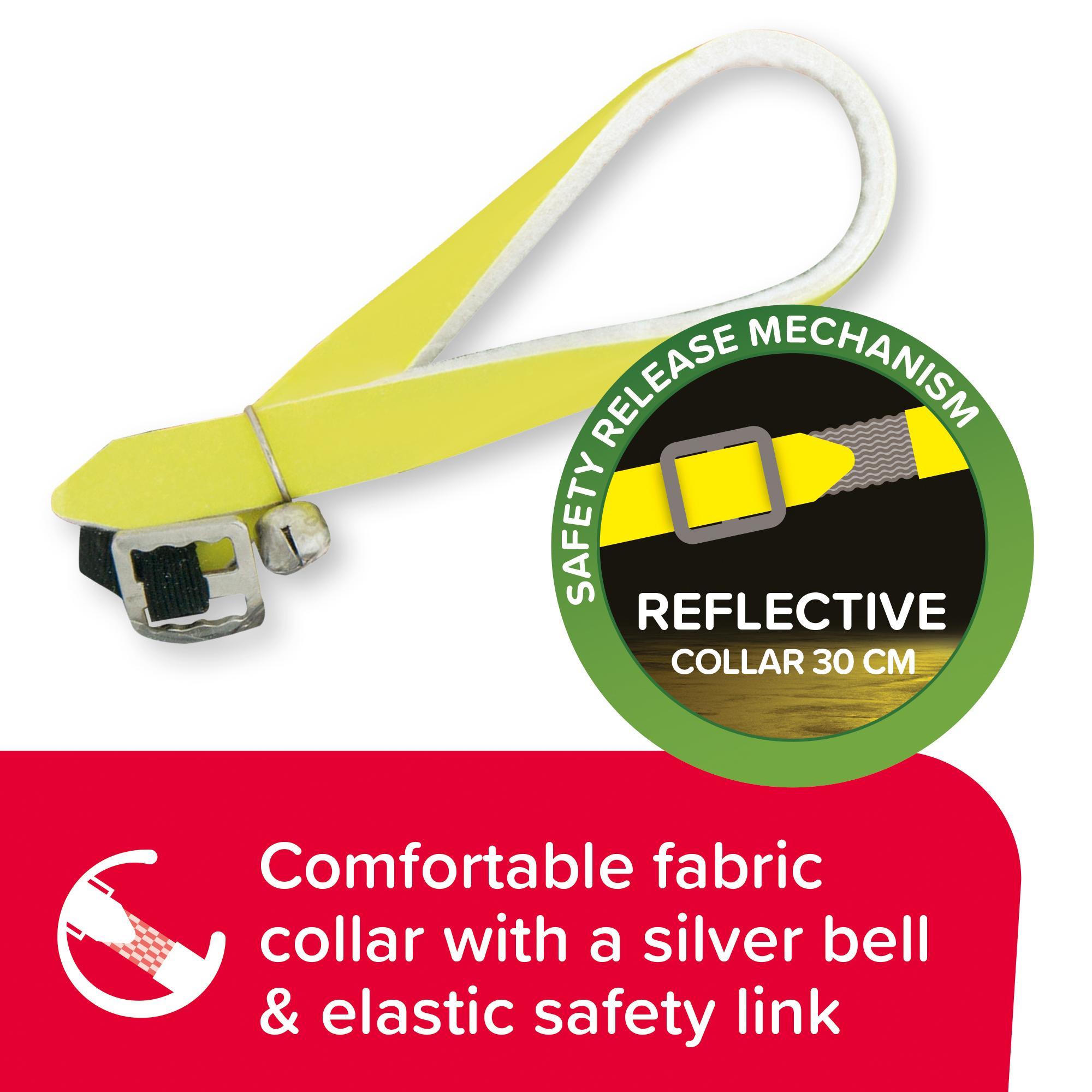 Beaphar Soft Cat Flea Collar Reflective Yellow