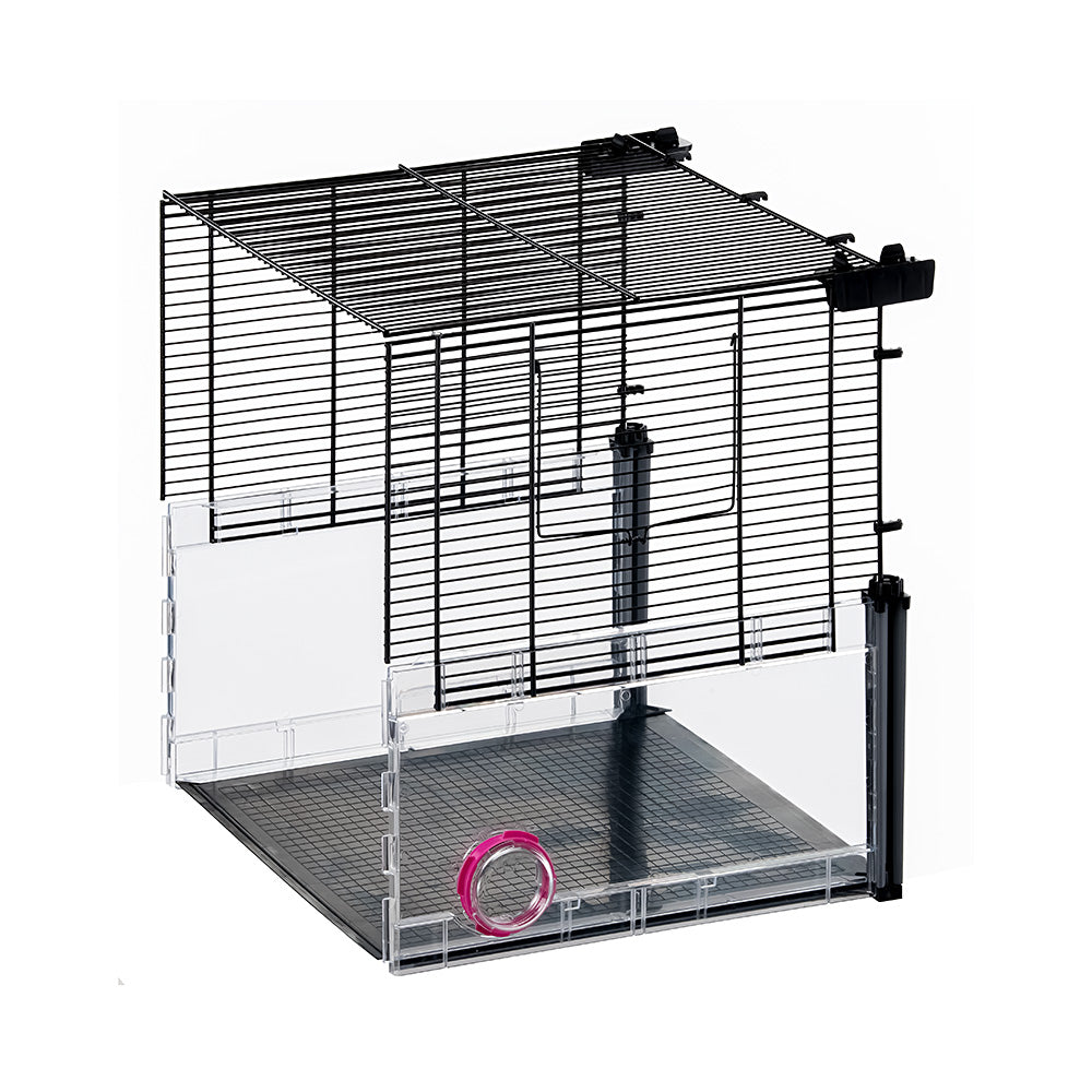 Ferplast black clearance hamster cage