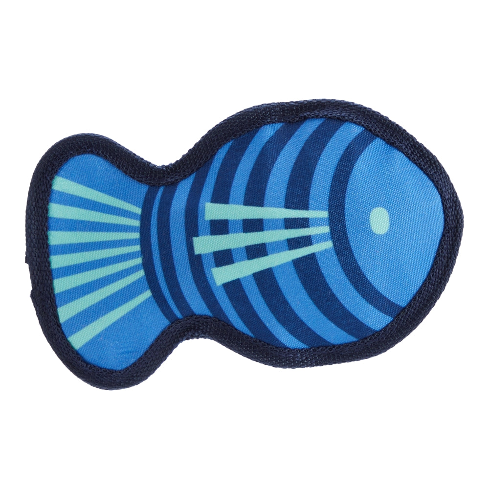 BARK Blue Rad Herring Super Chewer Dog Toy