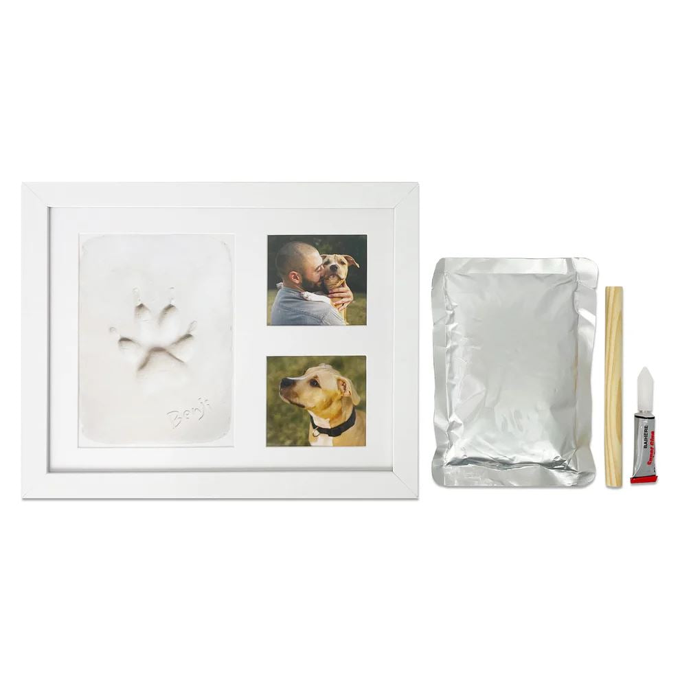 Paw Print Clay Mould & Photo Frame Kit