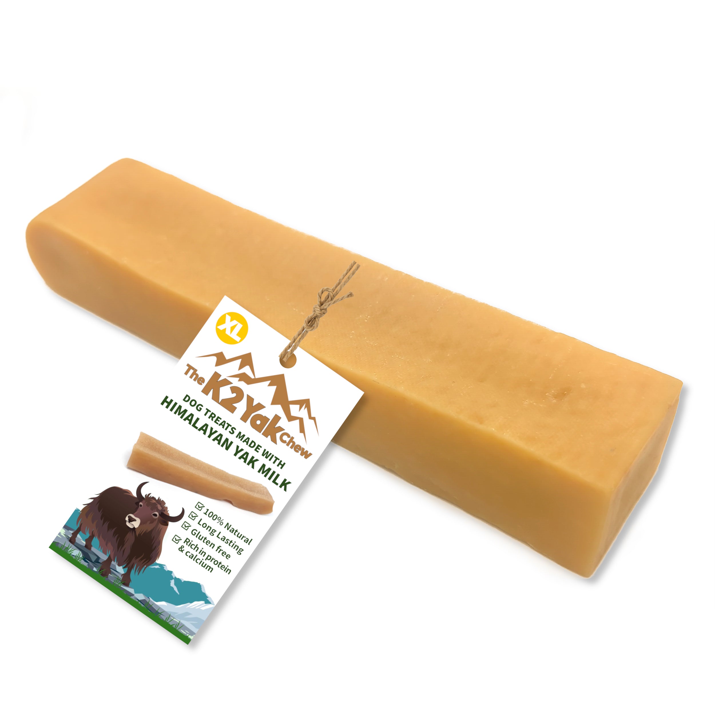 K2 Yak Chews Long Lasting Natural Dog Treats X-Large