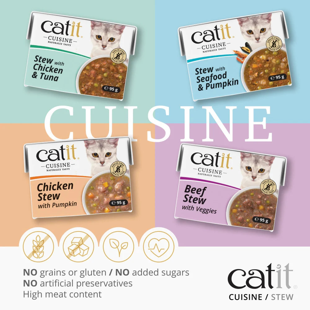 Catit Cuisine Stew Variety 12 Pack