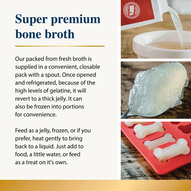 Karnlea Chicken Bone Broth for Dogs and Cats 500ml