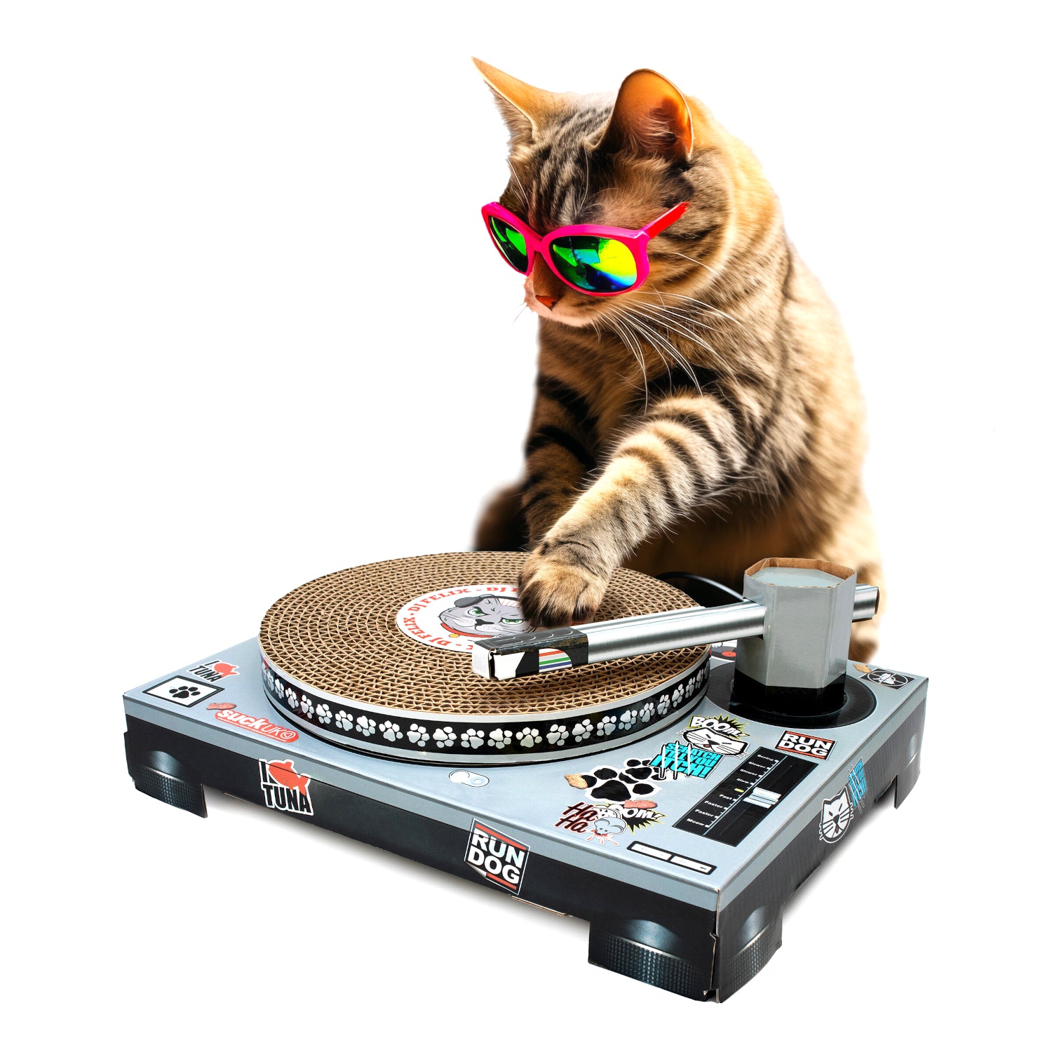 Suck UK Cat Scratch Turntable