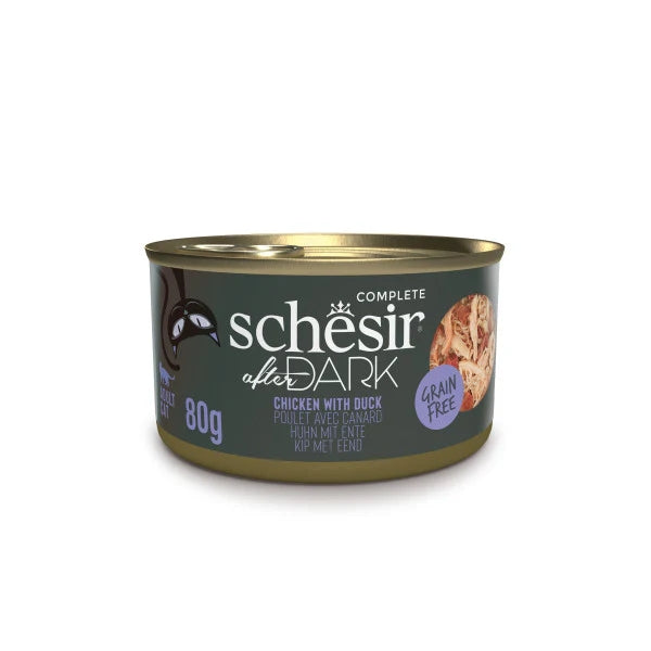 Schesir After Dark Wholefood Variety Pack Adult Cat Mixed 12 x 80g