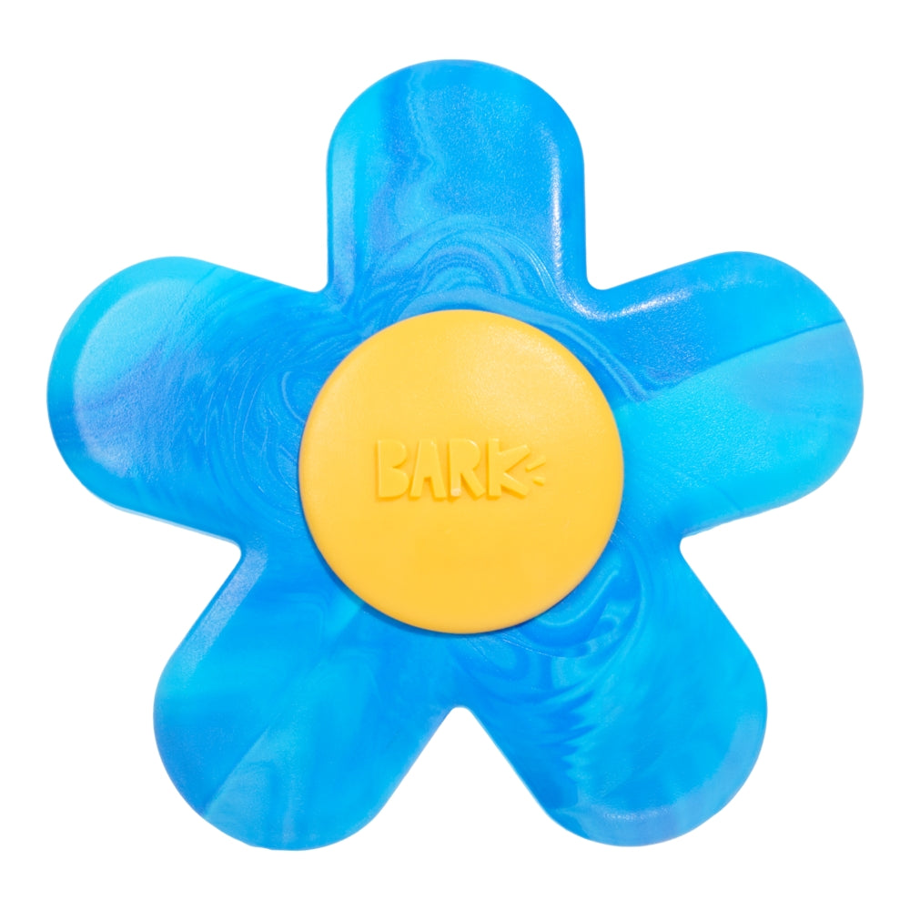 BARK Blue Power Flower Backyard Garden Super Chewer Dog Toy