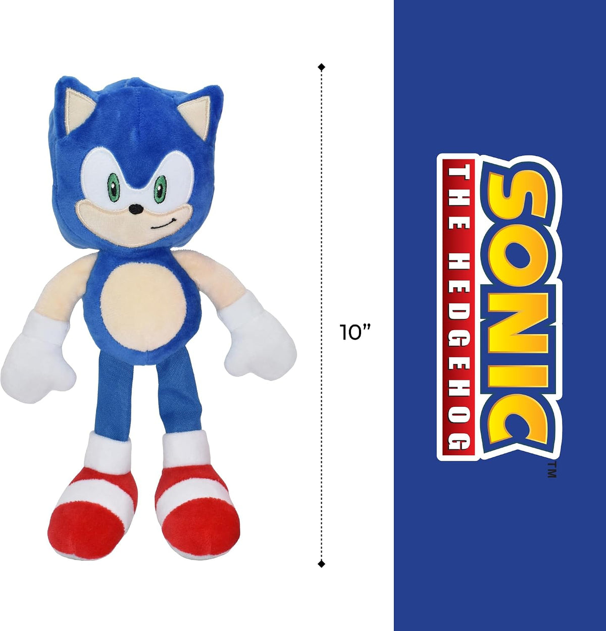 Multipet Sonic the Hedgehog Plush Dog Toy - Sonic