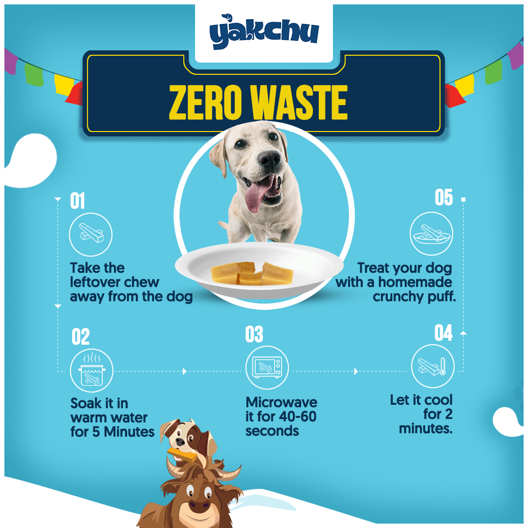 Yakchoo Himalayan Yak Cheese Dog Chews – Medium 70g - 2 or 3 Pack Options