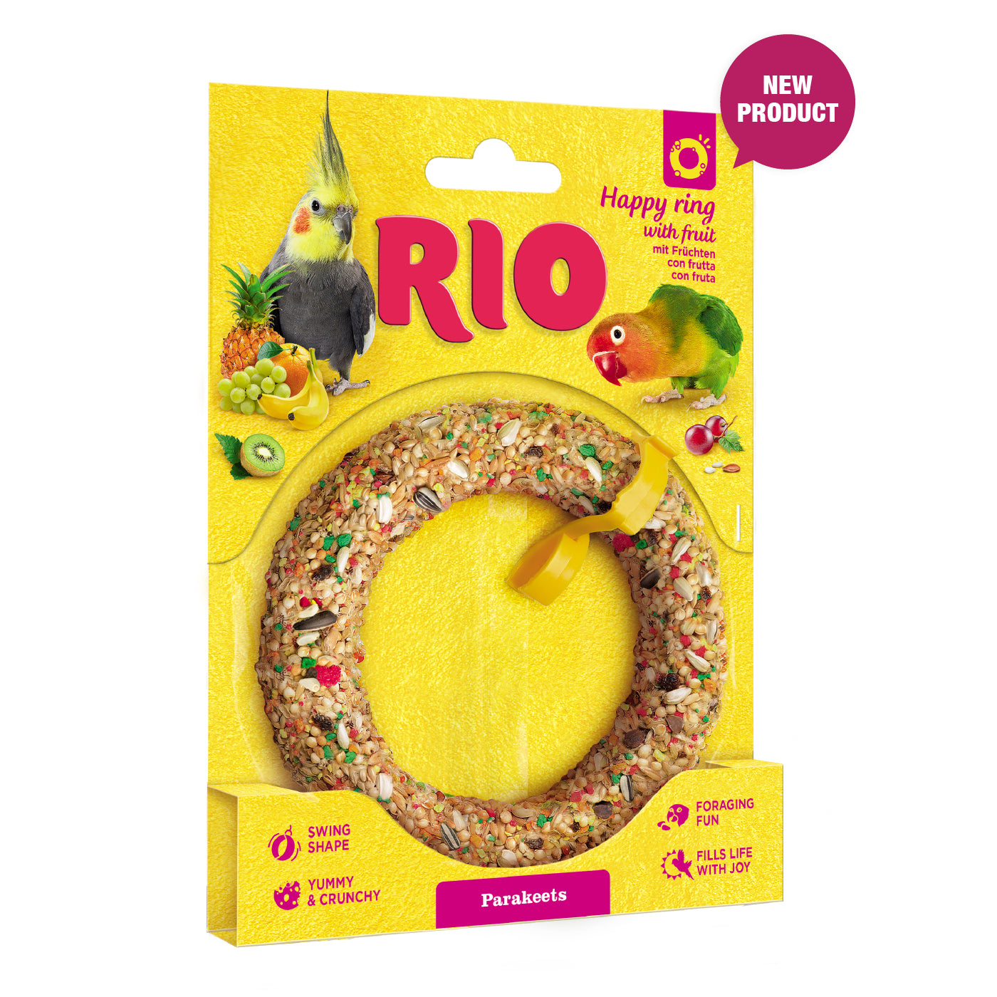 RIO Happy Ring with Fruit for Parakeets 85g