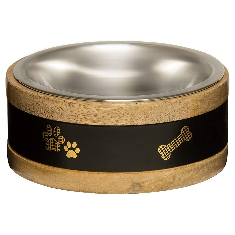 Loving Pets Wooden Ring Dog Bowl 3 Sizes