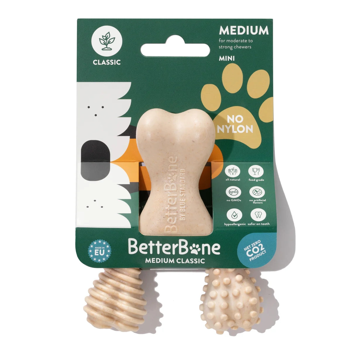 BetterBone Dog Chew Toys MEDIUM Durability 3 Sizes