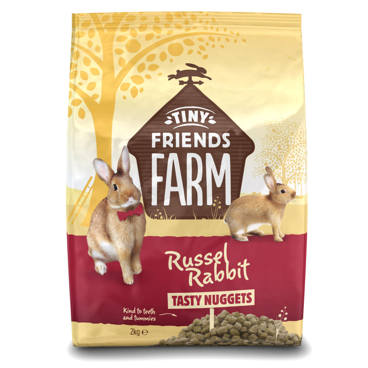 Tiny Friends Farm Russel Rabbit Tasty Nuggets 2kg