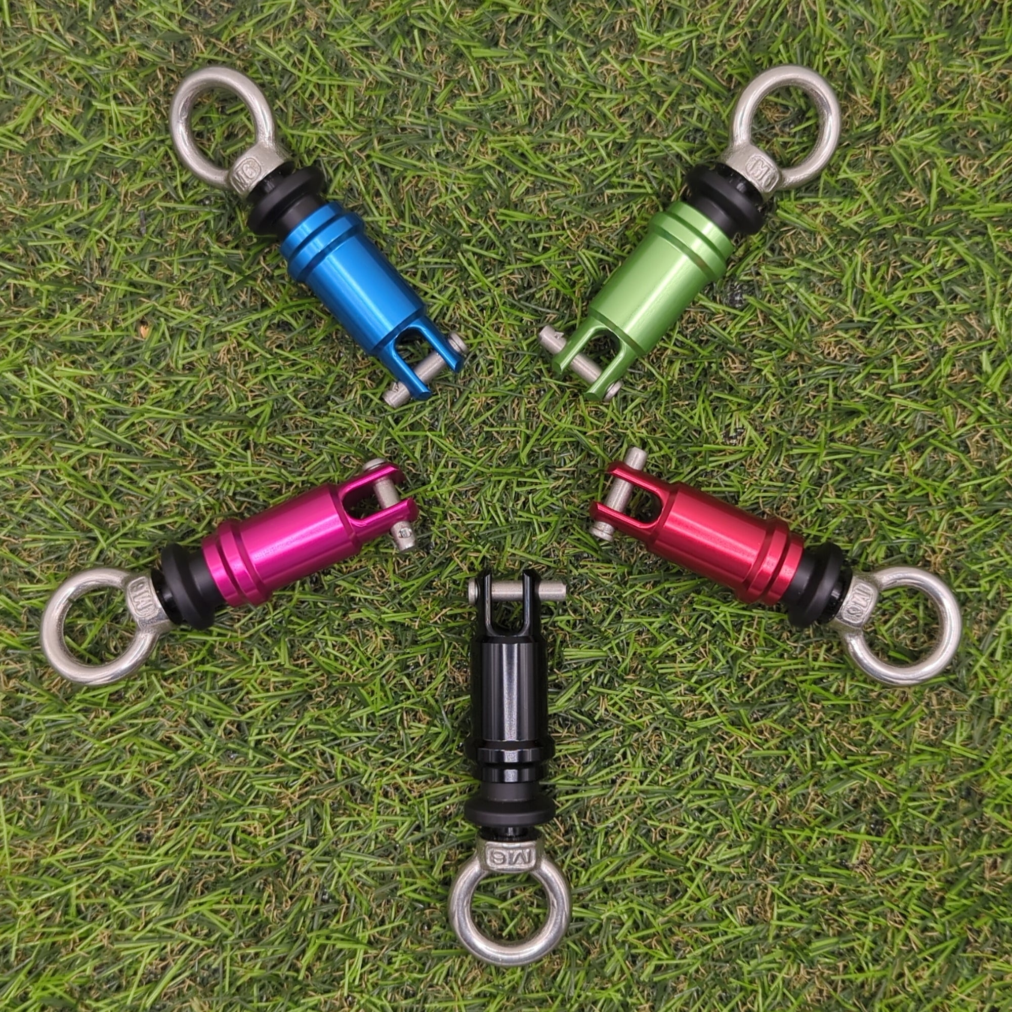 Wolfclip Eye Nut Adapters & Housings 5 Colours 2 Sizes