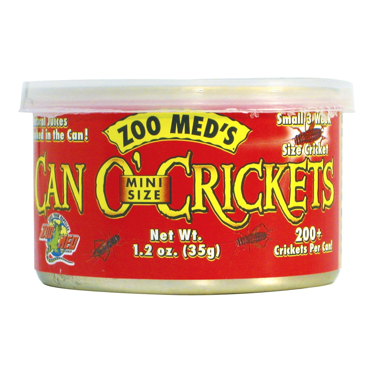 Zoo Med Can O' Mini-Crickets 34g