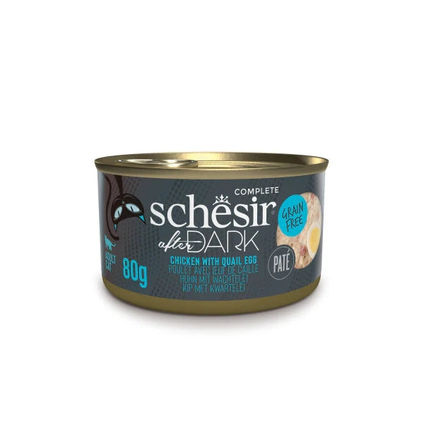 Schesir After Dark Wholefood Variety Pack Adult Cat Mixed 12 x 80g