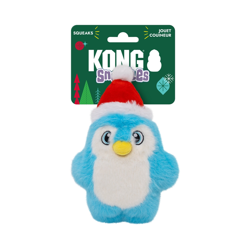 KONG Holiday Snuzzles Santa Penguin