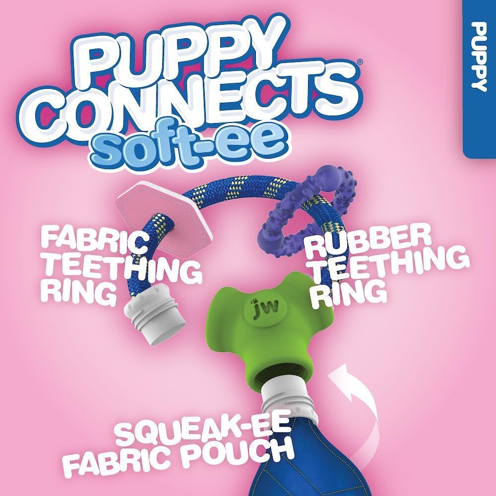 JW Puppy Toys Connects Soft-ee