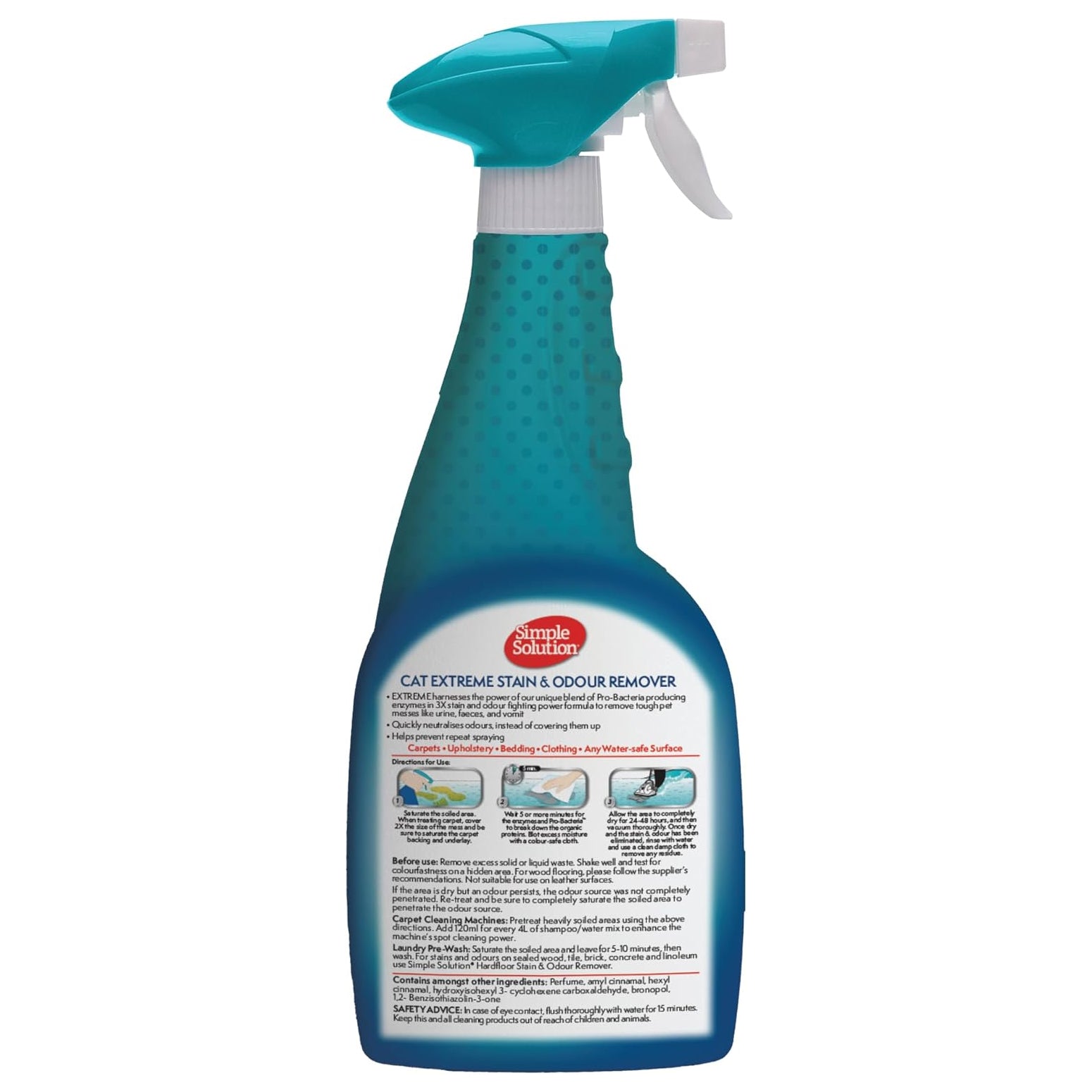 Simple Solution Extreme Stain & Odour Remover for Cats 750ml