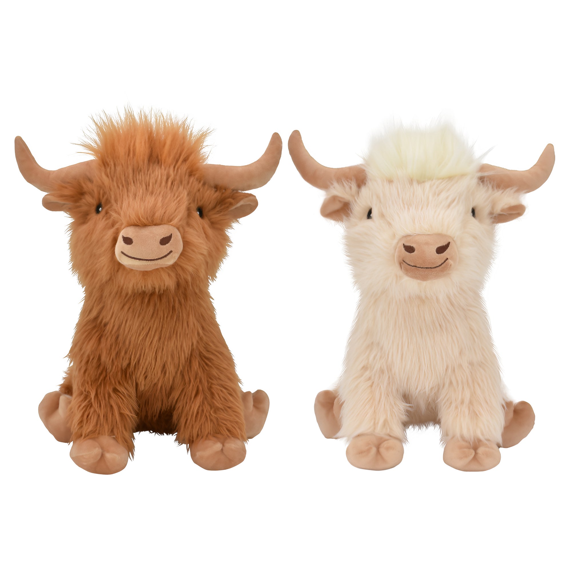 Highland Cow Soft Plush Dog Toys 2 Sizes