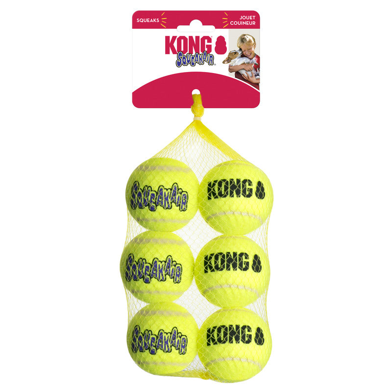 KONG SqueakAir Balls Medium 6pk