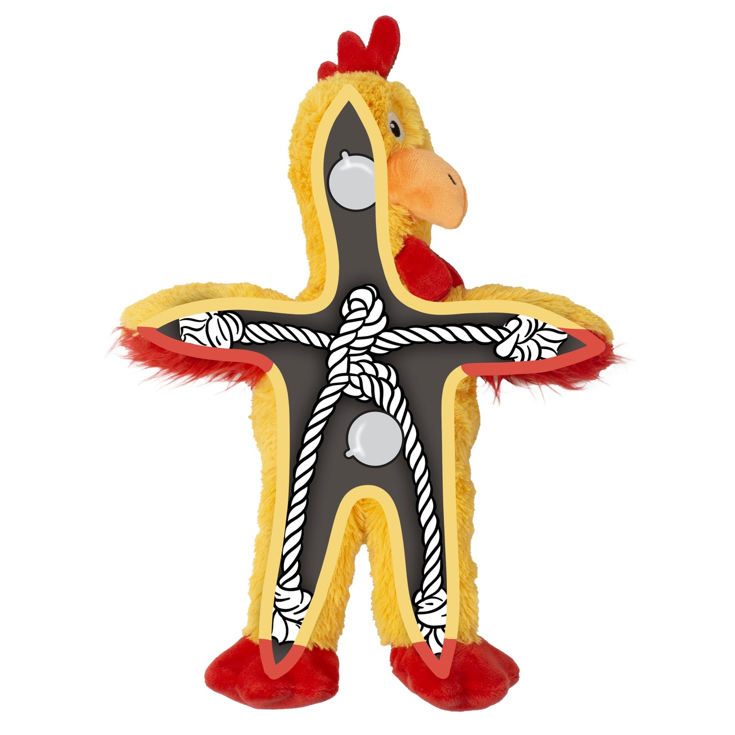 KONG Knots Chicken Medium/Large