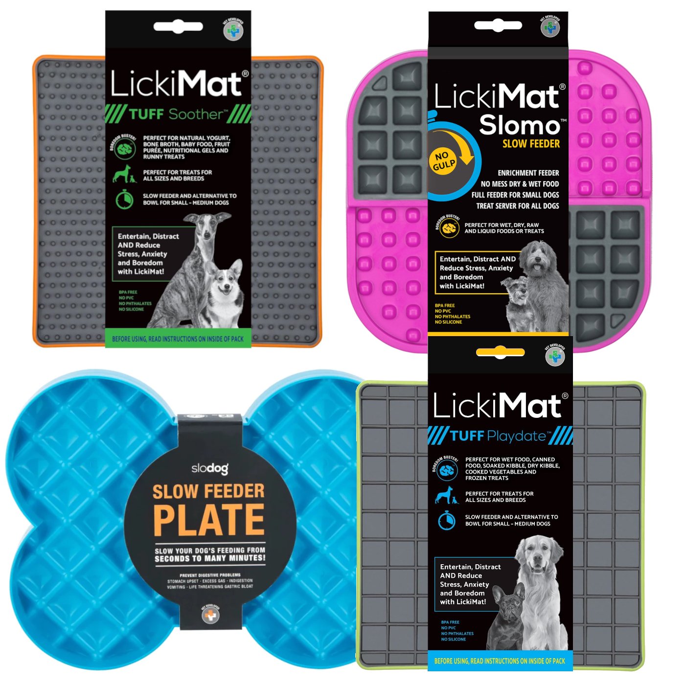 LickiMat Bundle - Fast Eater - Real Pet Store