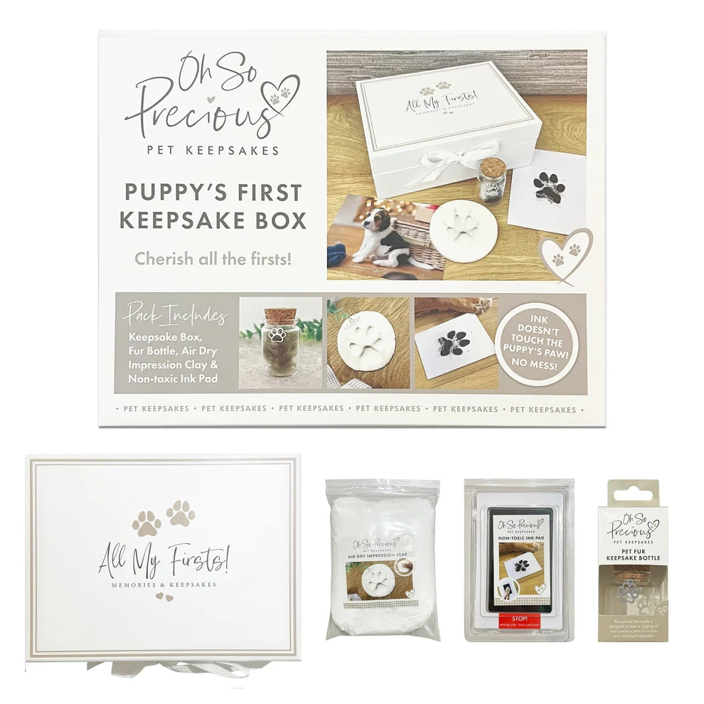 Personalised Complete Puppy/Kitten Keepsake Kit