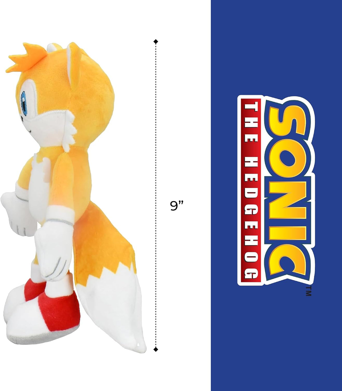 Multipet Sonic the Hedgehog Plush Dog Toy - Tails
