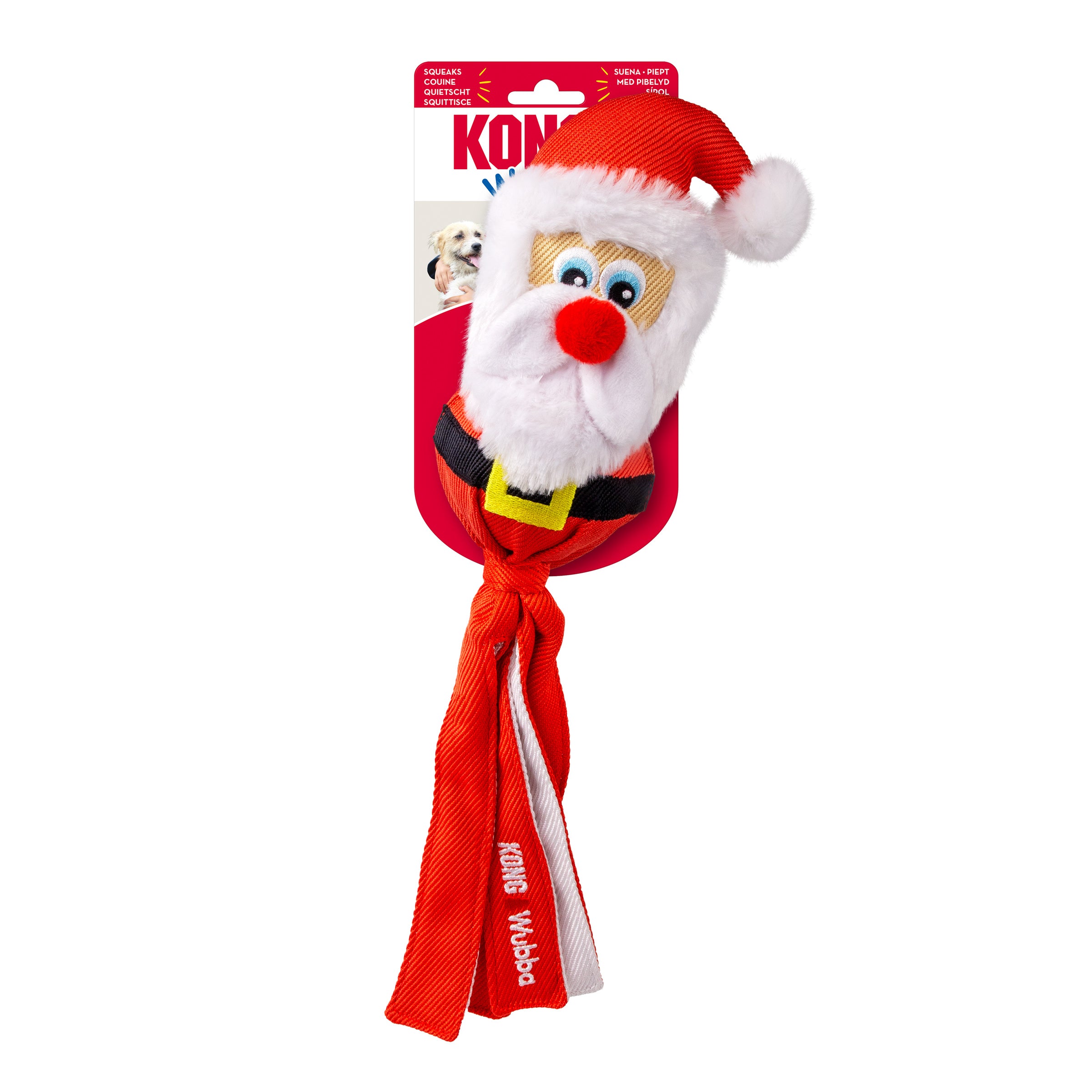KONG Holiday Wubba Assorted
