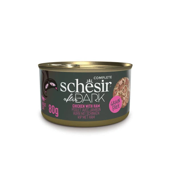 Schesir After Dark Wholefood Variety Pack Adult Cat Mixed 12 x 80g