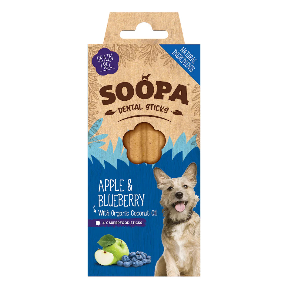 Soopa Apple & Blueberry Sticks
