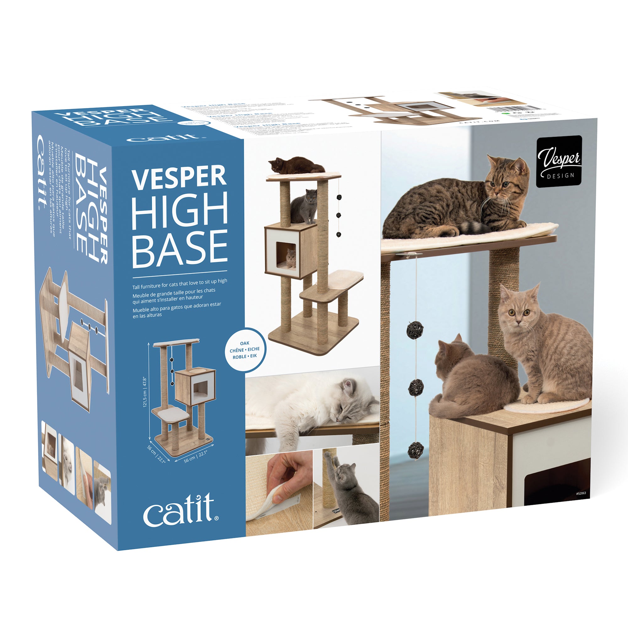 Vesper high base cat hot sale tree