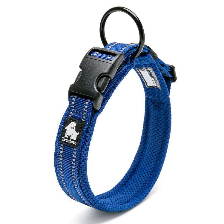 Royal blue dog clearance collar