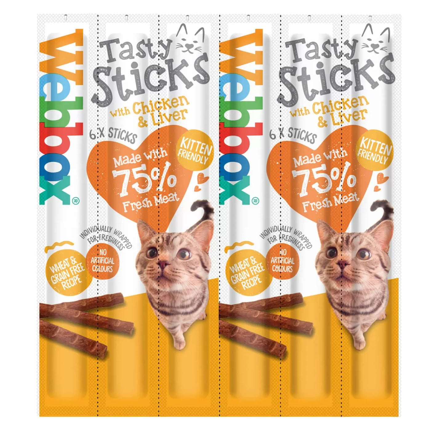 Webbox Lick-e-Lix Salmon Cat Treats