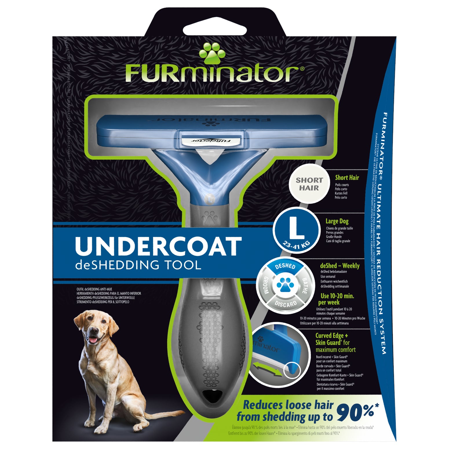 Furminator undercoat deshedding 2025 tool large dog